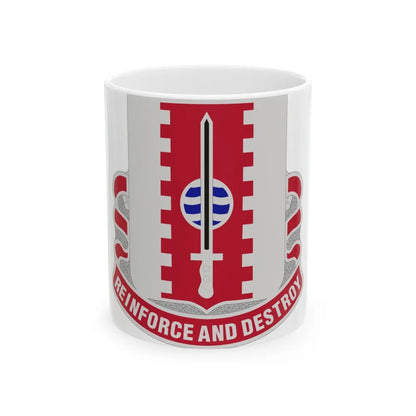 386 Engineer Battalion (U.S. Army) White Coffee Mug-11oz-Go Mug Yourself