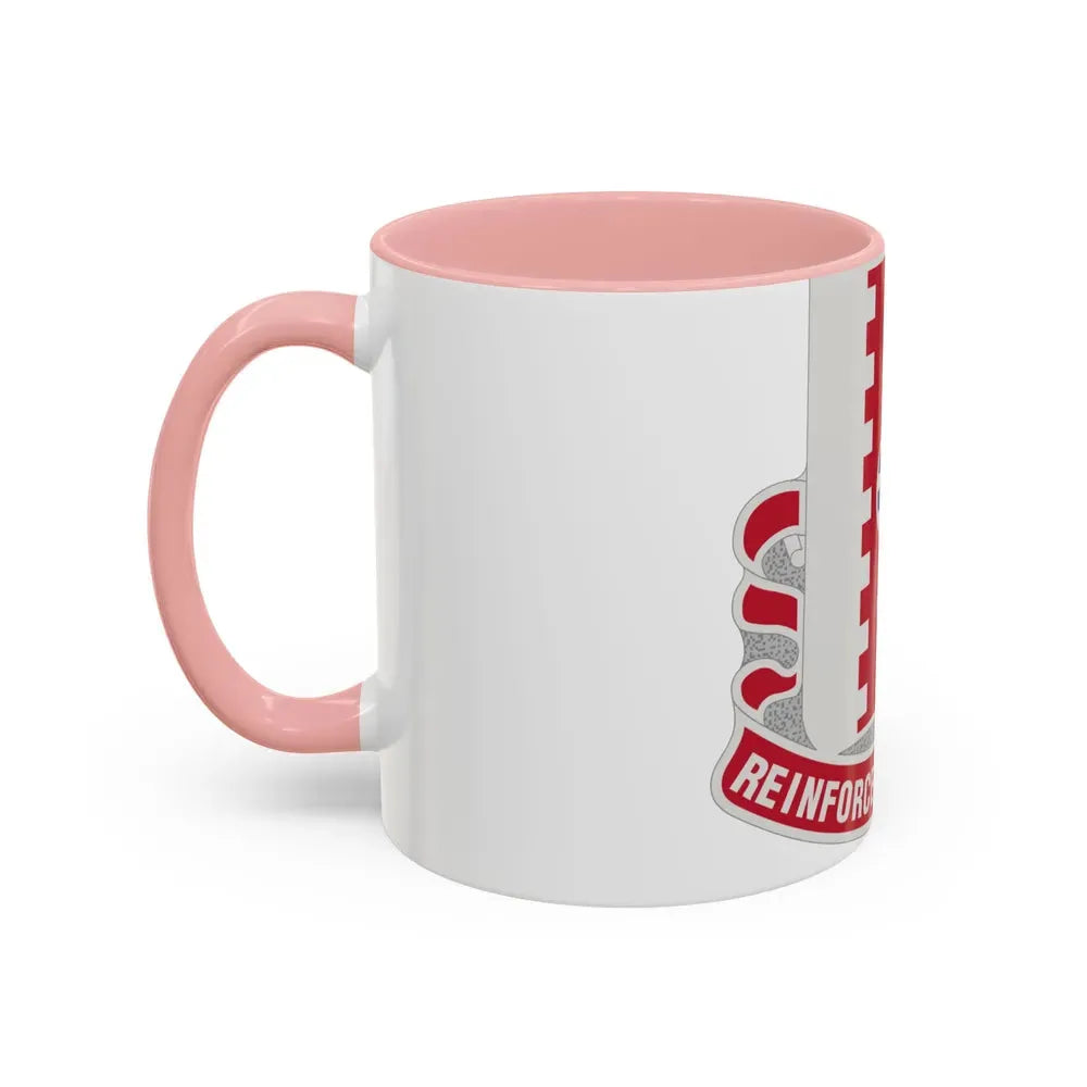 386 Engineer Battalion (U.S. Army) Accent Coffee Mug - Go Mug Yourself