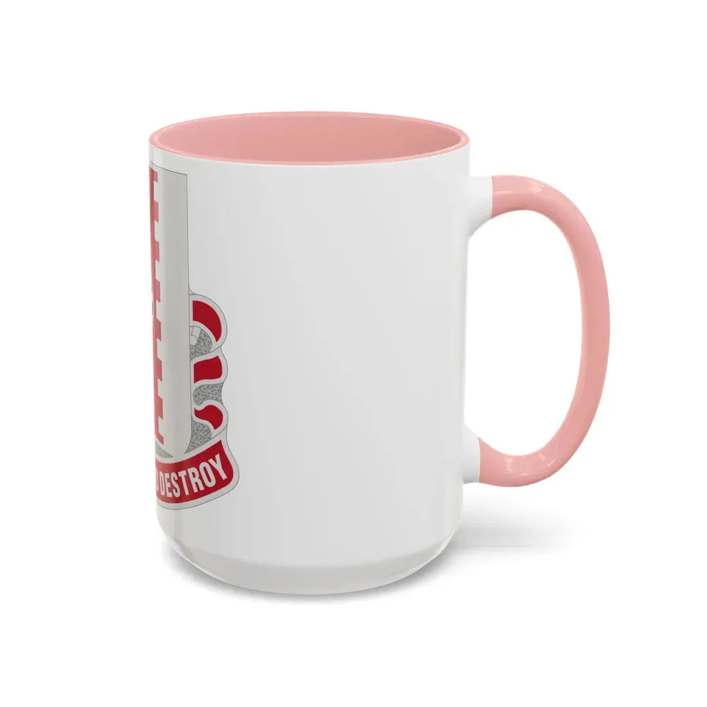 386 Engineer Battalion (U.S. Army) Accent Coffee Mug - Go Mug Yourself