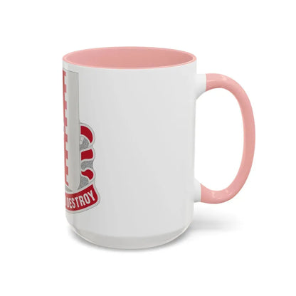 386 Engineer Battalion (U.S. Army) Accent Coffee Mug - Go Mug Yourself