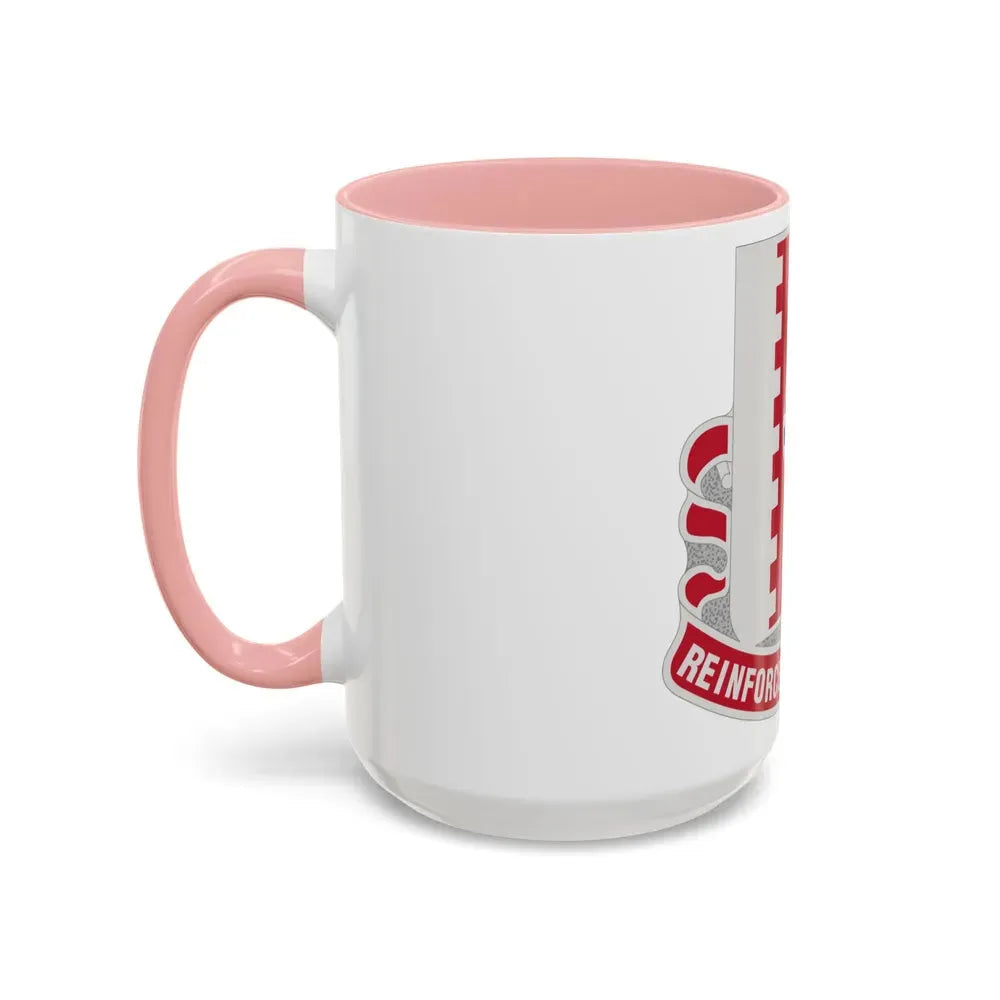 386 Engineer Battalion (U.S. Army) Accent Coffee Mug - Go Mug Yourself