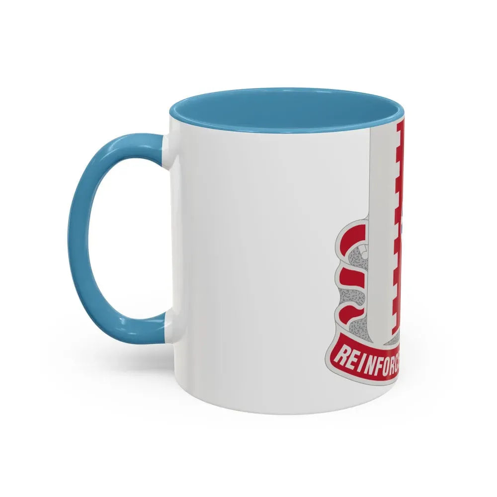 386 Engineer Battalion (U.S. Army) Accent Coffee Mug - Go Mug Yourself