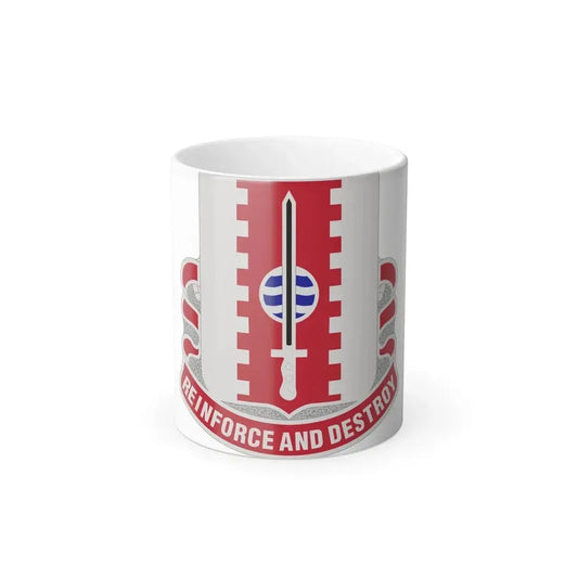 386 Engineer Battalion (U.S. Army) Color Changing Coffee Mug 11oz - Go Mug Yourself