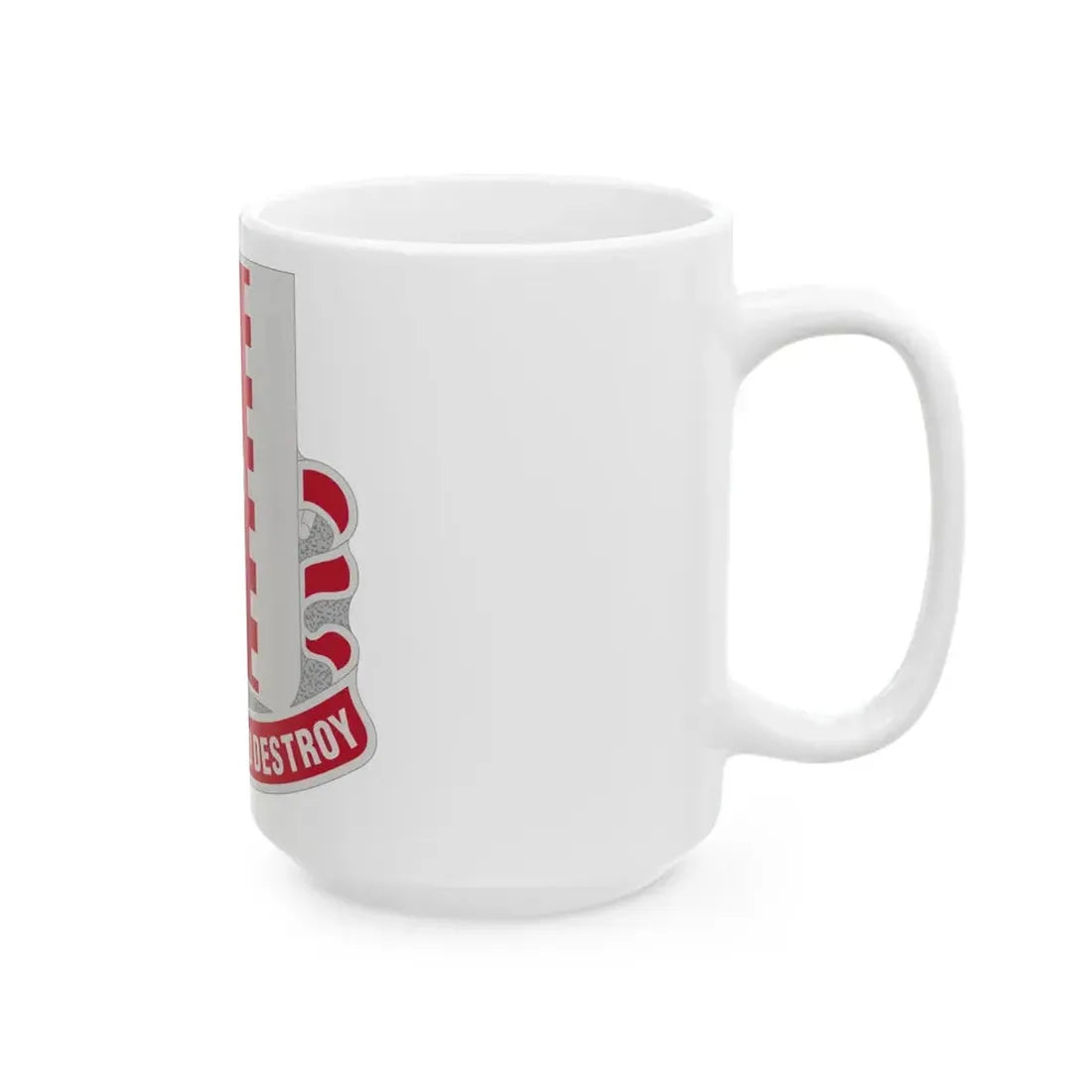 386 Engineer Battalion (U.S. Army) White Coffee Mug - Go Mug Yourself