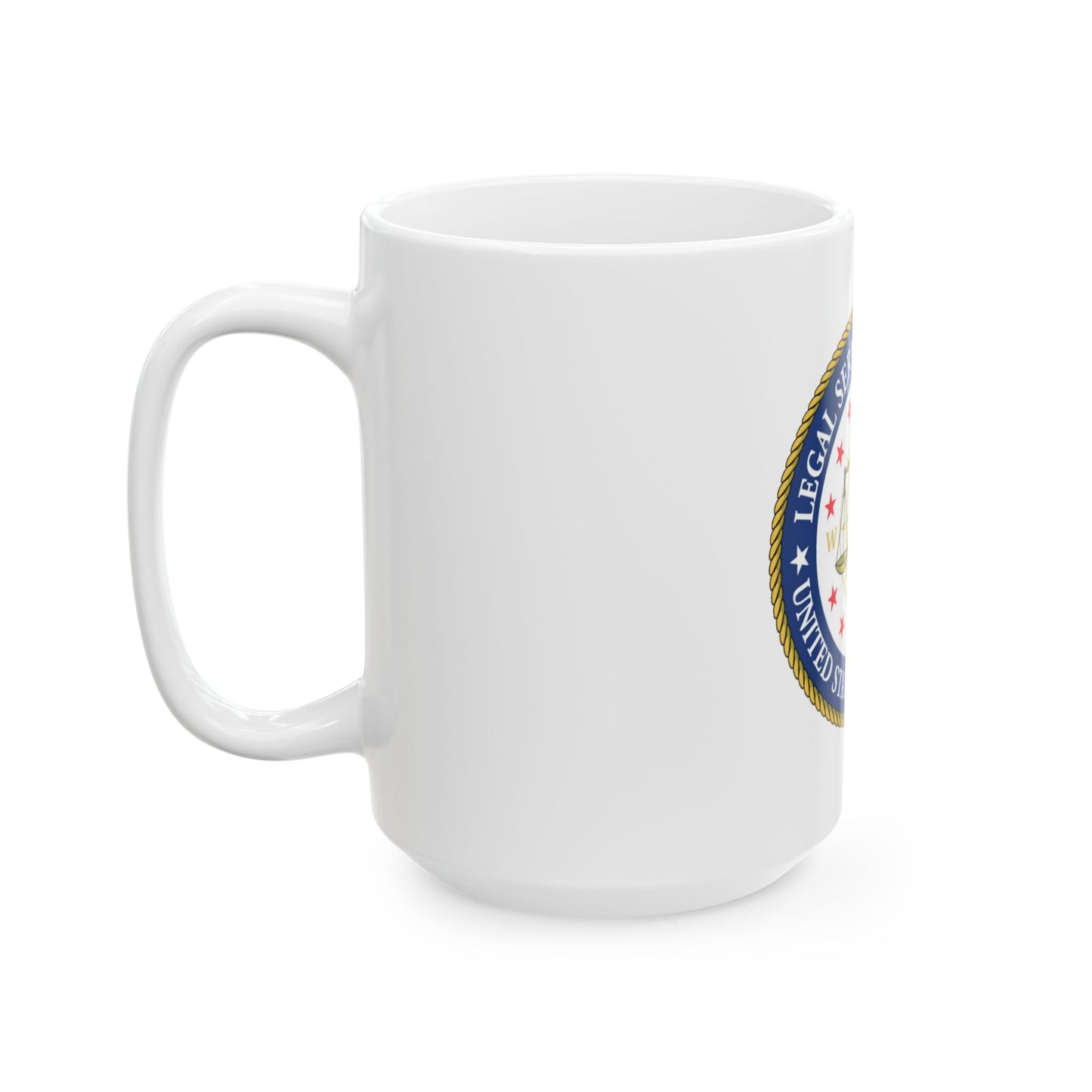 USCG Legal Service Command (U.S. Coast Guard) White Coffee Mug