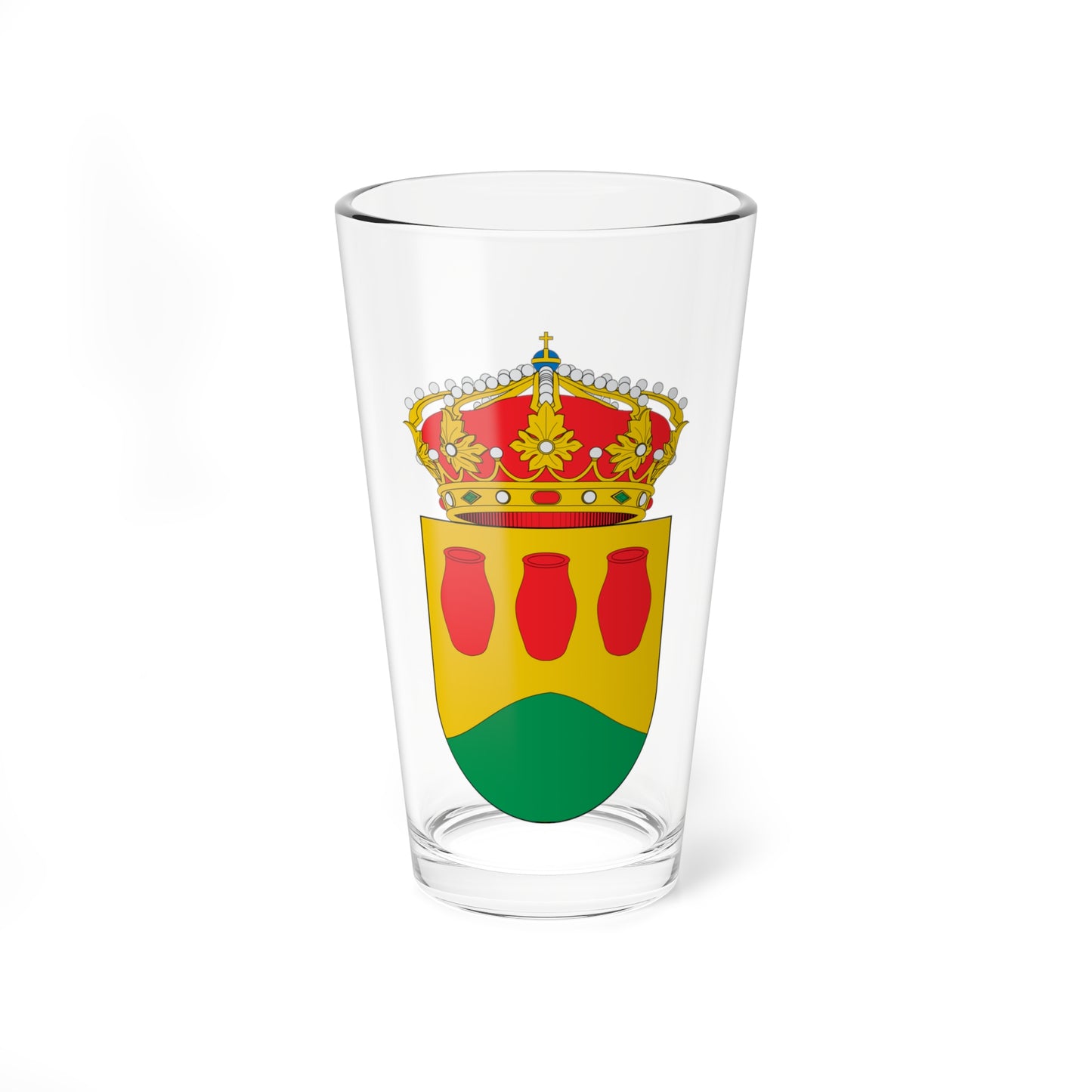 Escudo de Alcorcon (Spain) (Coat of Arms) Pint Glass 16oz