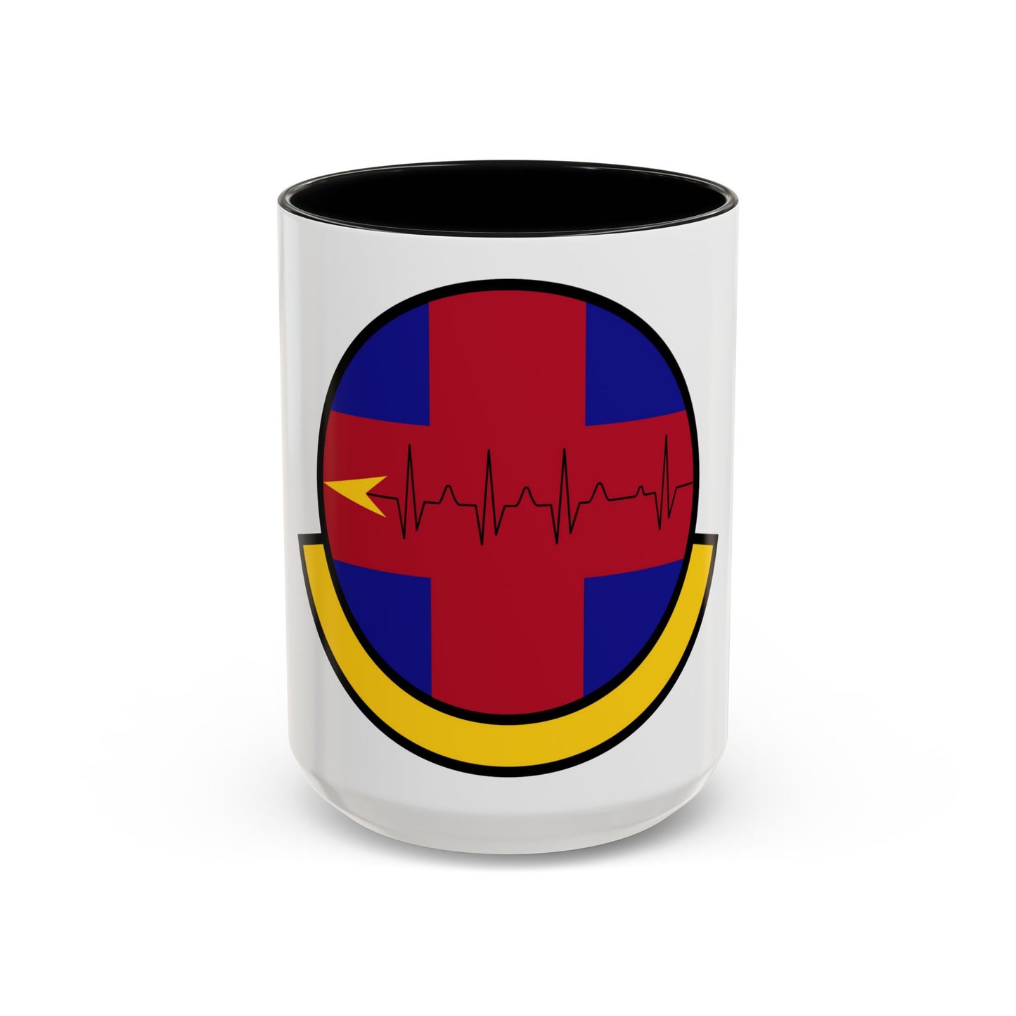 375 Healthcare Operations Squadron AMC (U.S. Air Force) Accent Coffee Mug