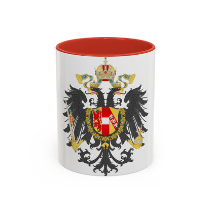 Imperial Coat of Arms of the Empire of Austria (1815) - Accent Coffee Mug