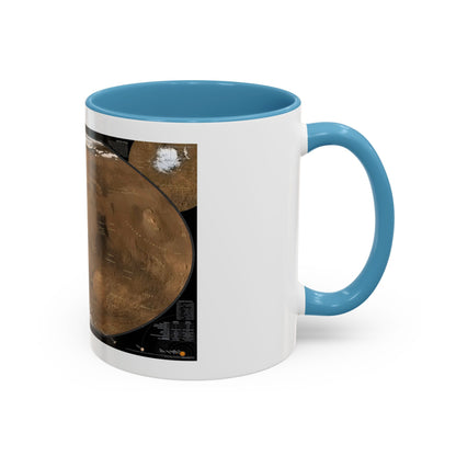 Space - MARS (2001) (Map) Accent Coffee Mug