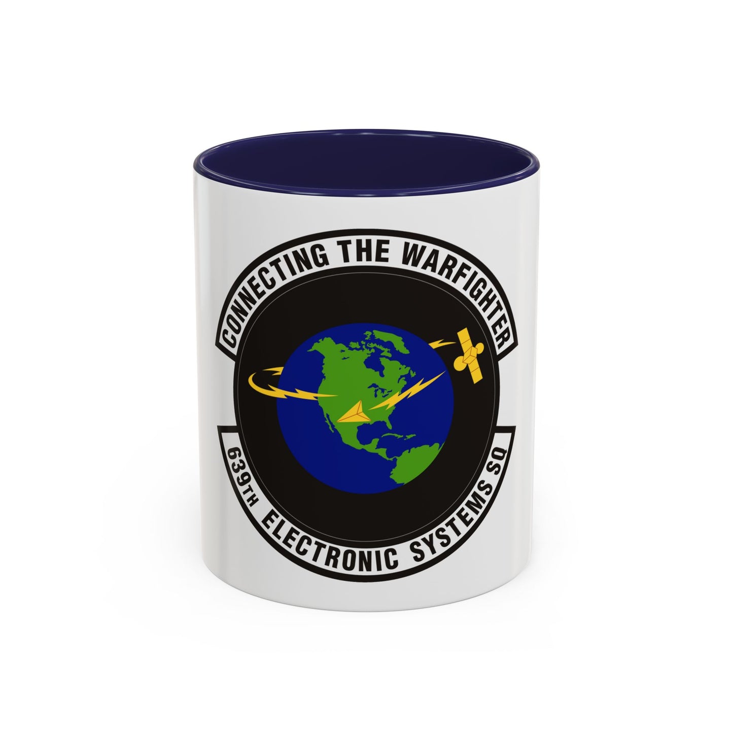639th Electronic Systems Squadron (U.S. Air Force) Accent Coffee Mug