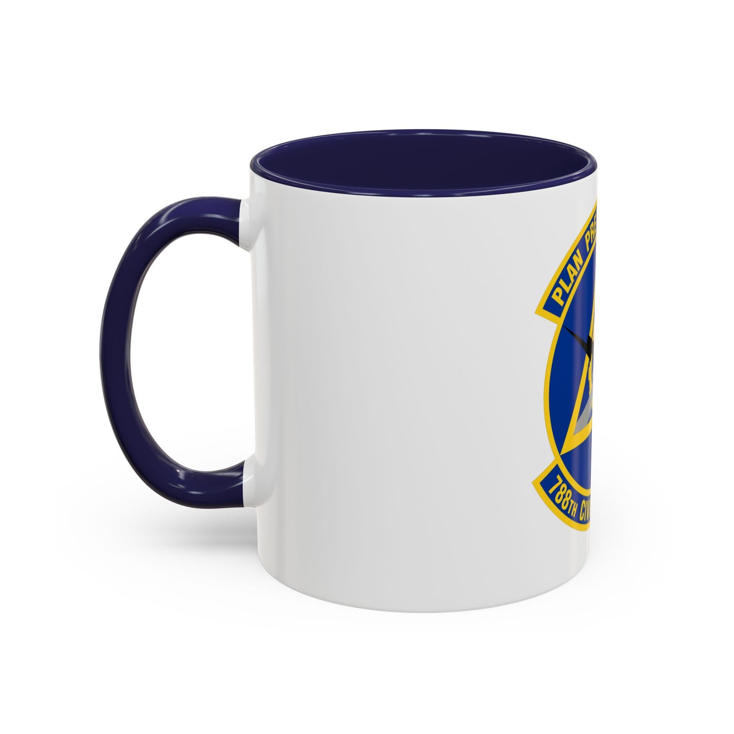 788 Civil Engineer Squadron AFMC (U.S. Air Force) Accent Coffee Mug