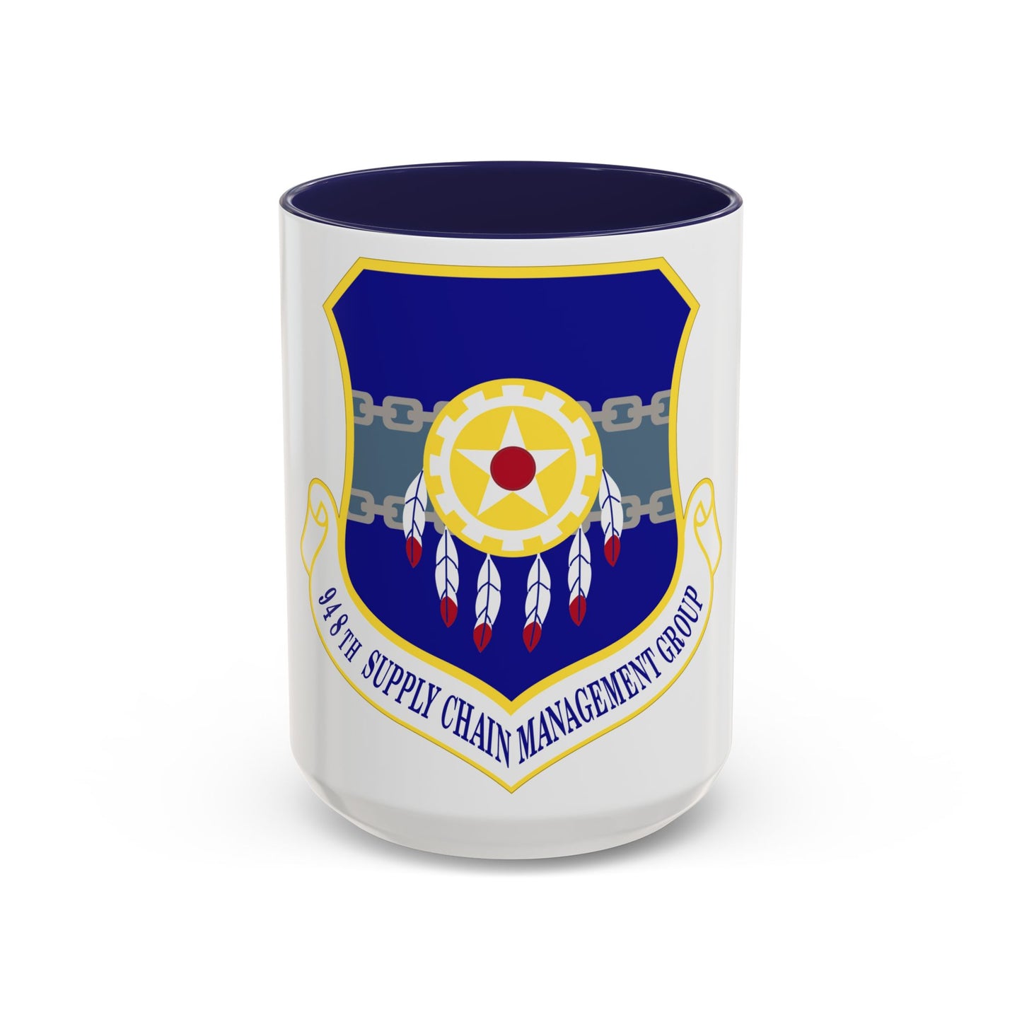 948 Supply Chain Management Group AFMC (U.S. Air Force) Accent Coffee Mug