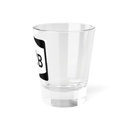 NY-22B (New York) (Road Sign) Shot Glass 1.5oz