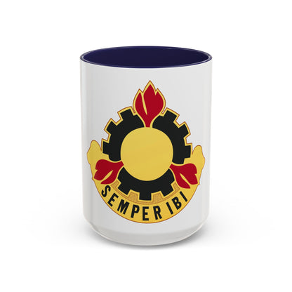 63 Maintenance Battalion (U.S. Army) Accent Coffee Mug
