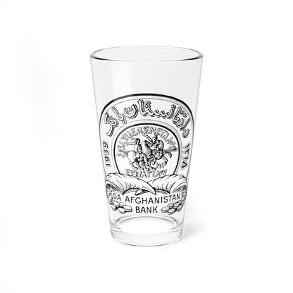 Da Afghanistan Bank Logo (Afghanistan) (Coat of Arms) Pint Glass 16oz