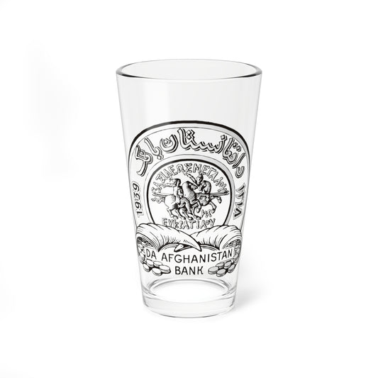 Da Afghanistan Bank Logo (Afghanistan) (Coat of Arms) Pint Glass 16oz