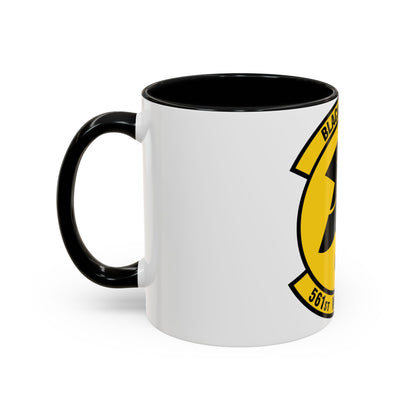 561 Weapons Squadron ACC (U.S. Air Force) Accent Coffee Mug