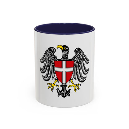 Coat of Arms of Wien Austria - Accent Coffee Mug