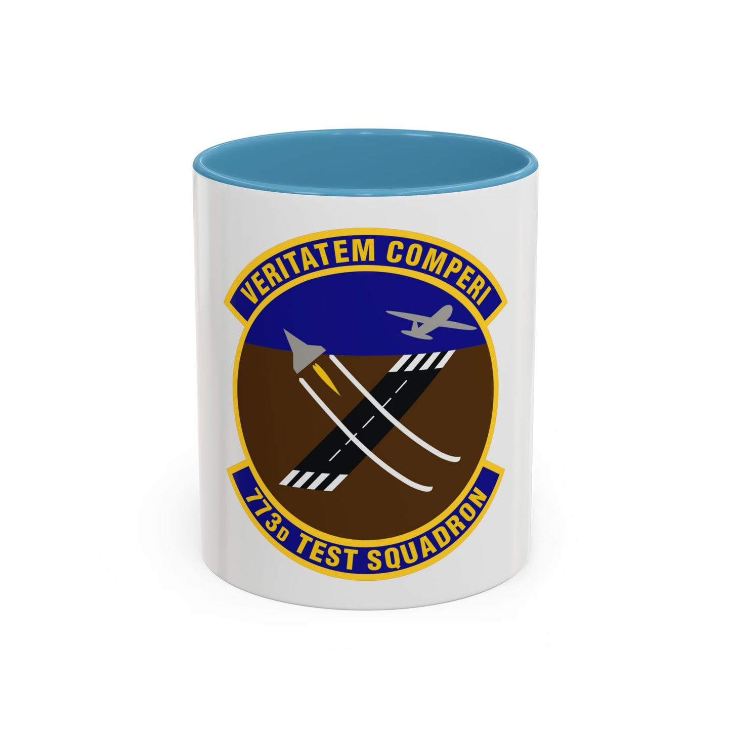 773 Test Squadron AFMC (U.S. Air Force) Accent Coffee Mug