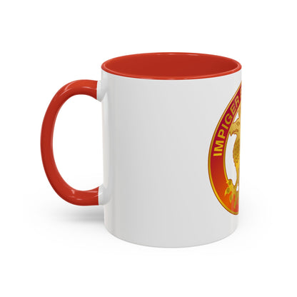 12 Coast Artillery Regiment (U.S. Army) Accent Coffee Mug