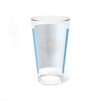 Flag of Szabadszallas (Hungary) Pint Glass 16oz