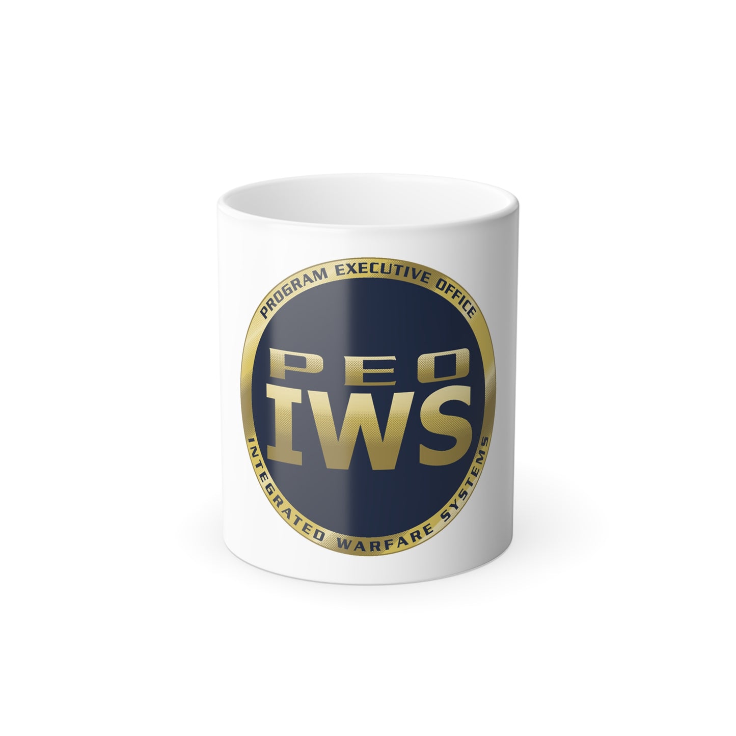 Program Executive Office IWS (U.S. Navy) Color Changing Mug 11oz
