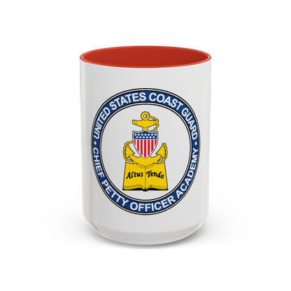 CPO Academy (U.S. Coast Guard) Accent Coffee Mug