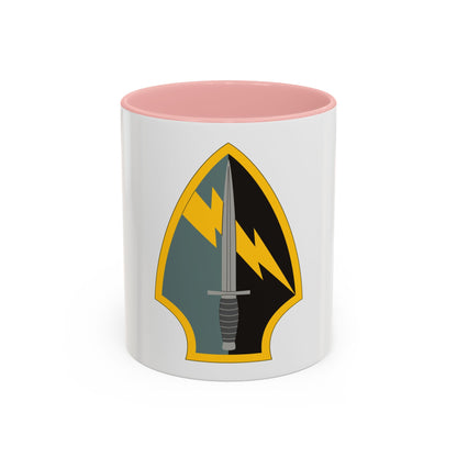 560 Battlefield Surveillance Brigade (U.S. Army) Accent Coffee Mug