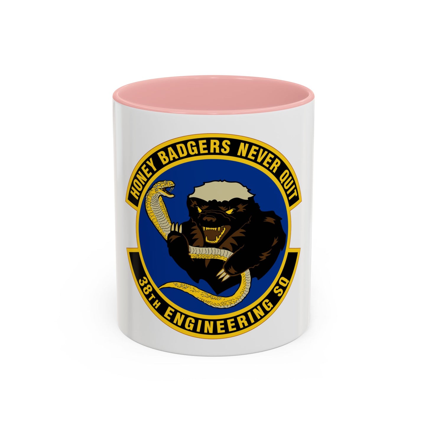 38 Engineering Squadron ACC (U.S. Air Force) Accent Coffee Mug