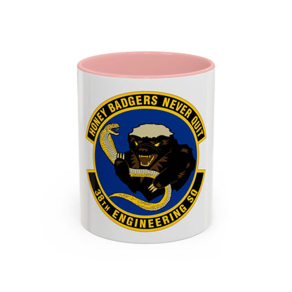 38 Engineering Squadron ACC (U.S. Air Force) Accent Coffee Mug