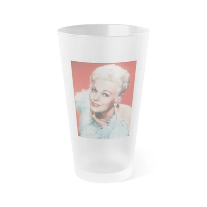 Kim Novak #327 (Vintage Female Icon) Frosted Pint 16oz-16oz-Frosted-Go Mug Yourself