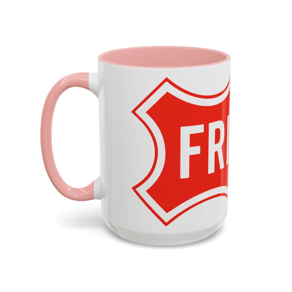 Seal of Frisco Texas - Accent Coffee Mug-Go Mug Yourself