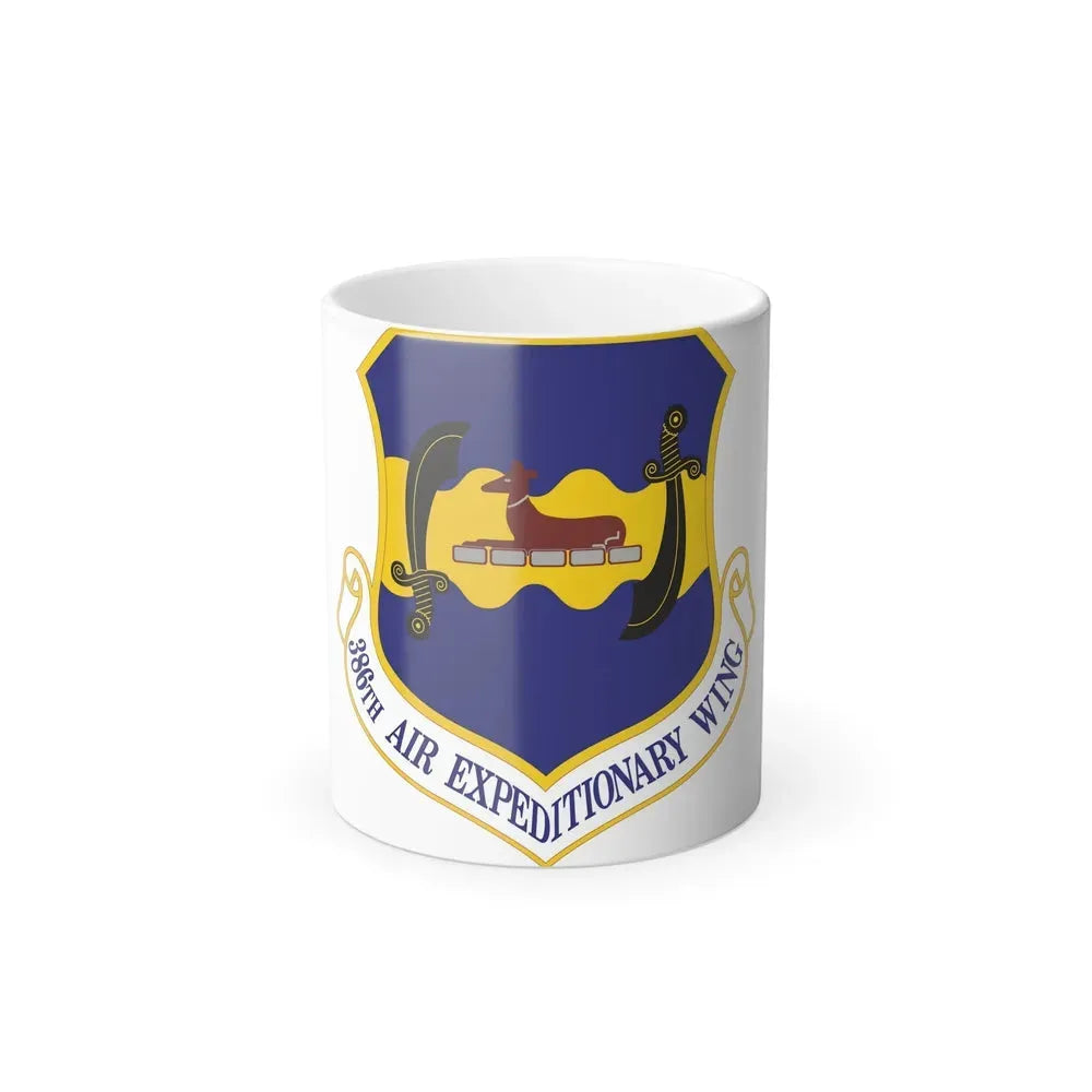 386th Air Expeditionary Wing (U.S. Air Force) Color Changing Coffee Mug 11oz - Go Mug Yourself