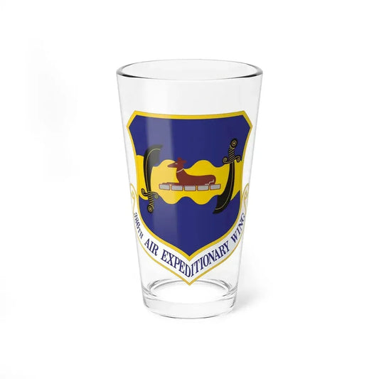 386th Air Expeditionary Wing (U.S. Air Force) Pint Glass 16oz 16oz - Go Mug Yourself