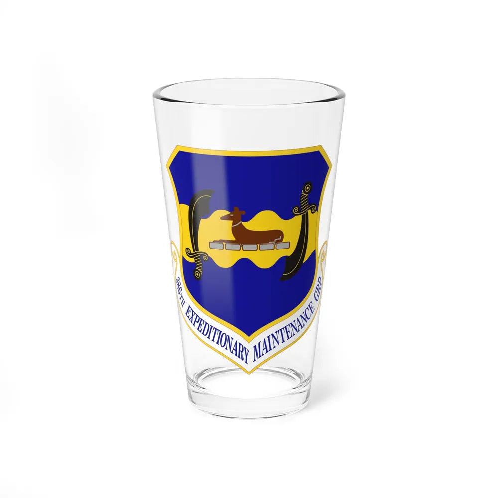 386th Expeditionary Maintenance Group (U.S. Air Force) Pint Glass 16oz-16oz-Go Mug Yourself