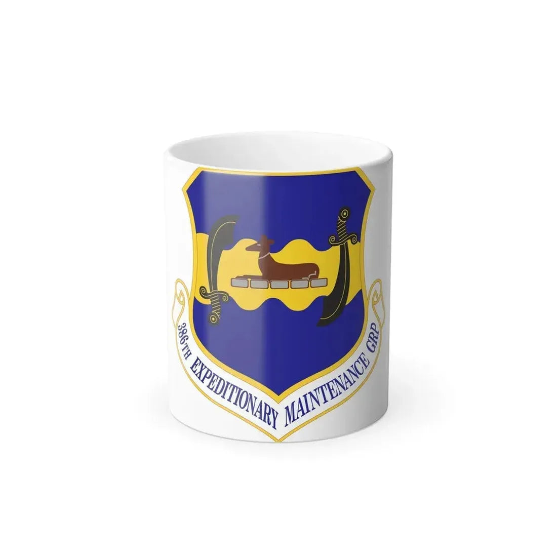 386th Expeditionary Maintenance Group (U.S. Air Force) Color Changing Coffee Mug 11oz - Go Mug Yourself