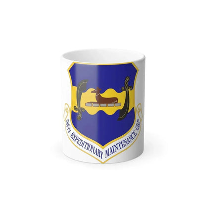 386th Expeditionary Maintenance Group (U.S. Air Force) Color Changing Coffee Mug 11oz - Go Mug Yourself