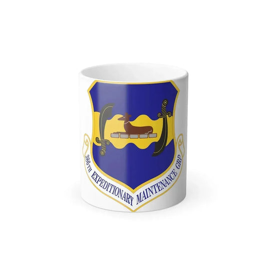 386th Expeditionary Maintenance Group (U.S. Air Force) Color Changing Coffee Mug 11oz - Go Mug Yourself
