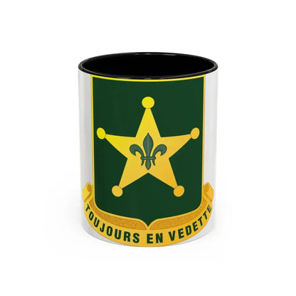 387 Military Police Battalion (U.S. Army) Accent Coffee Mug 11oz Black - Go Mug Yourself
