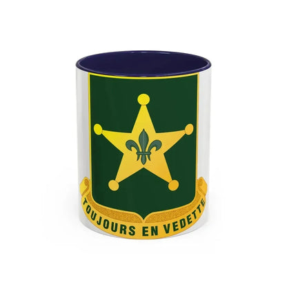 387 Military Police Battalion (U.S. Army) Accent Coffee Mug 11oz Navy - Go Mug Yourself