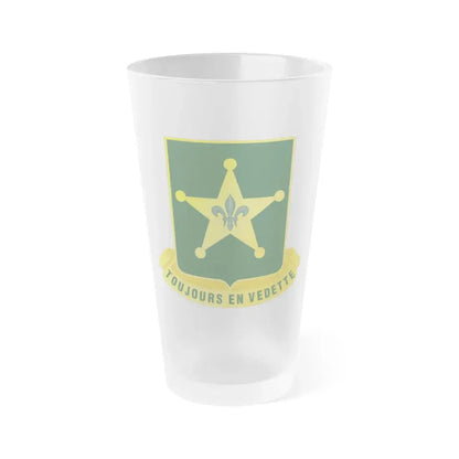 387 Military Police Battalion (U.S. Army) Frosted Pint Glass 16oz Default Title - Go Mug Yourself