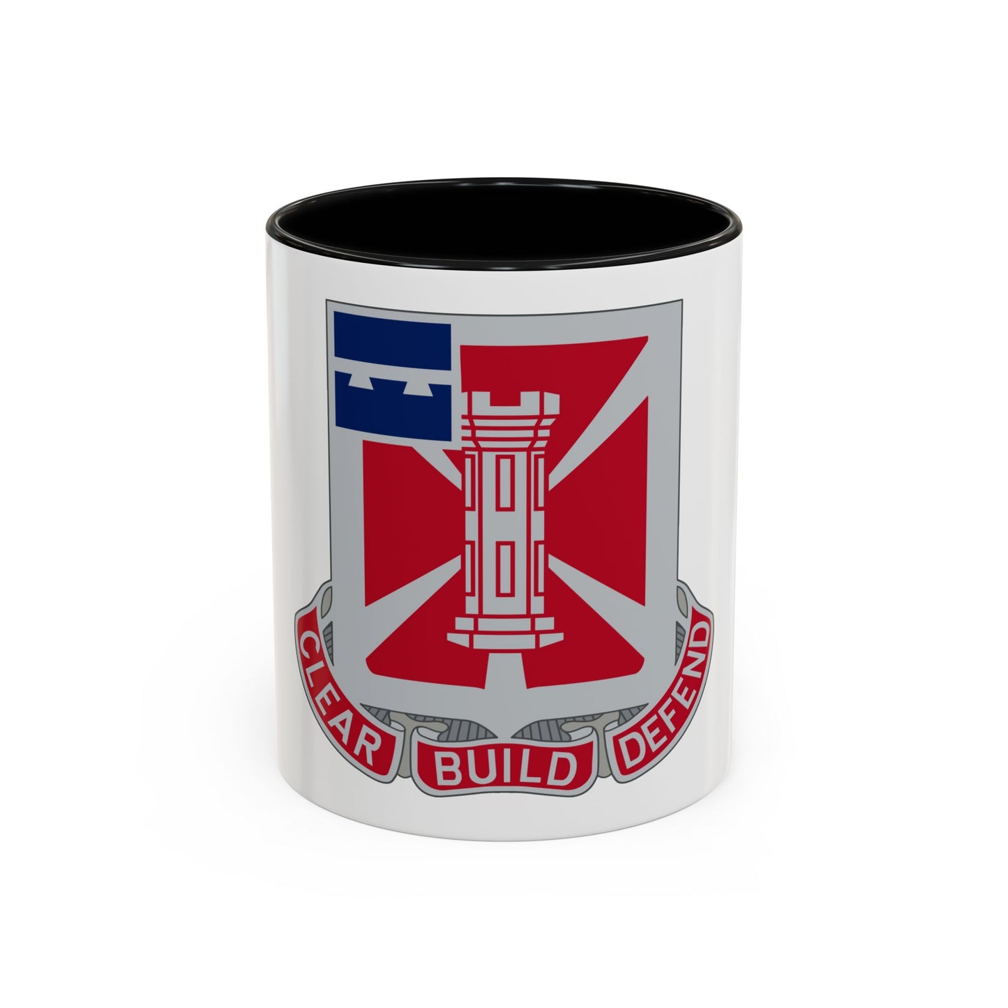 363 Engineer Battalion (U.S. Army) Accent Coffee Mug