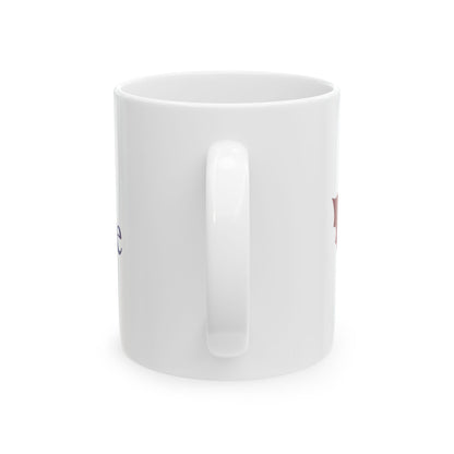 Flag of Maple Grove Minnesota (United States) White Coffee Mug