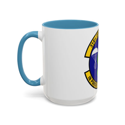 314th Comptroller Squadron (U.S. Air Force) Accent Coffee Mug