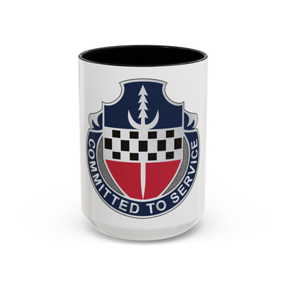 15 Personnel Services Battalion (U.S. Army) Accent Coffee Mug