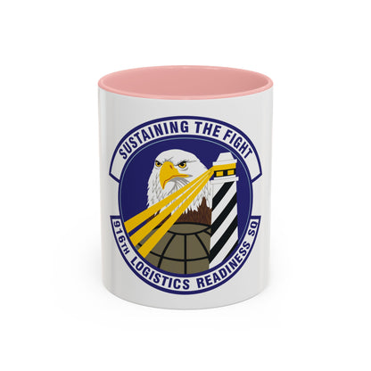 916th Logistics Readiness Squadron (U.S. Air Force) Accent Coffee Mug