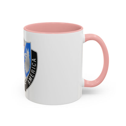 308th Military Intelligence Battalion 2 (U.S. Army) Accent Coffee Mug