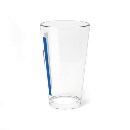 Flag of Kaposszerdahely (Hungary) Pint Glass 16oz