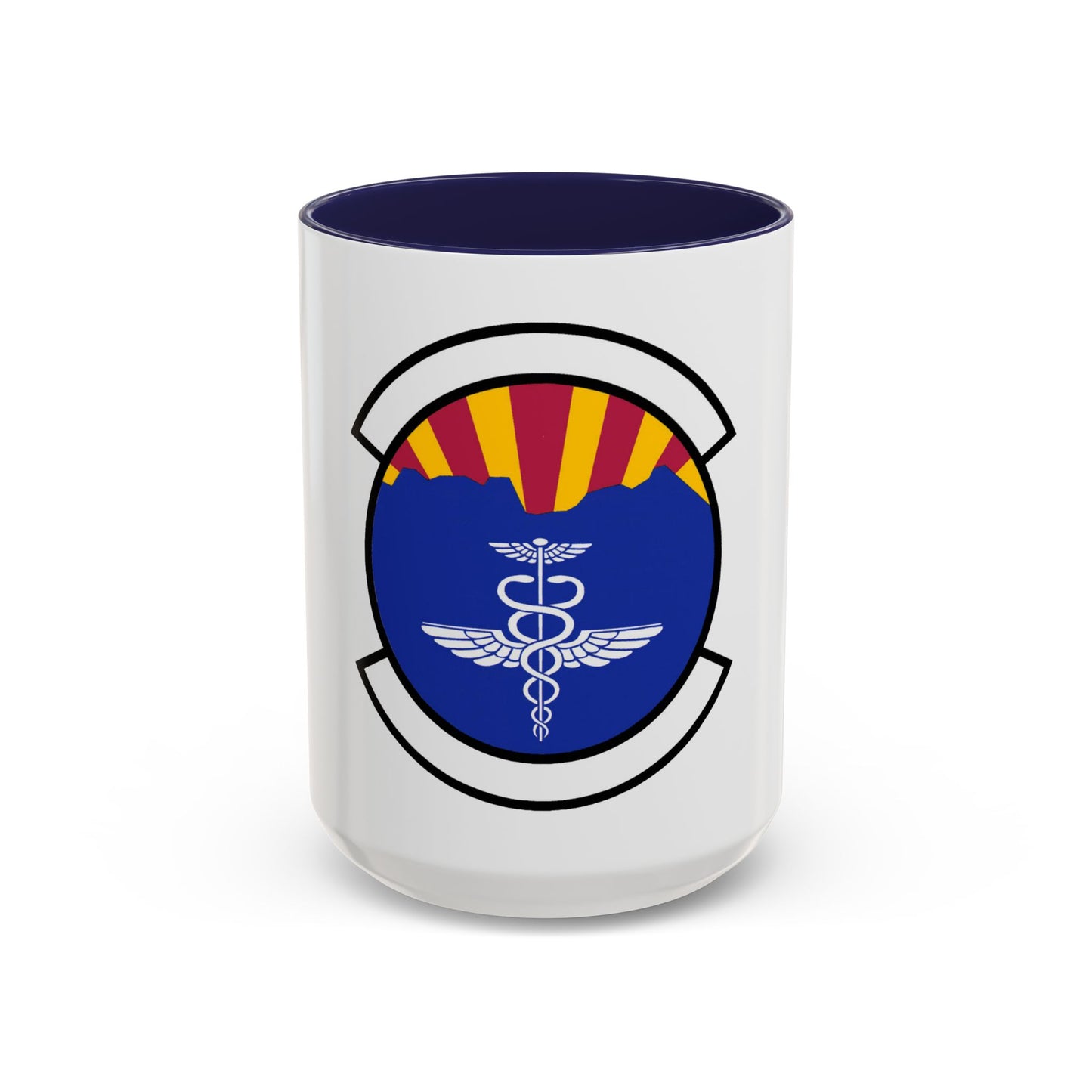 355 Operational Medical Readiness Squadron ACC (U.S. Air Force) Accent Coffee Mug