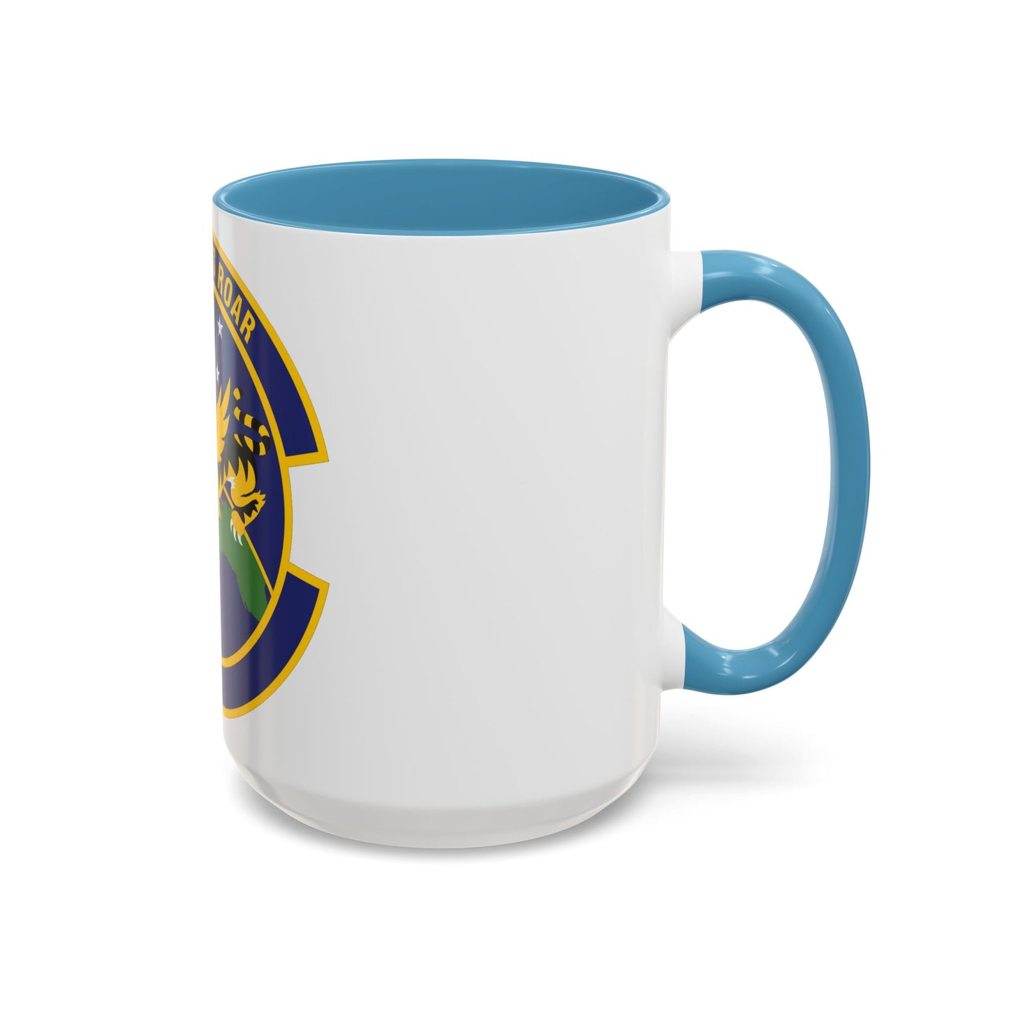 614 Air and Space Communications Squadron AFSPC (U.S. Air Force) Accent Coffee Mug